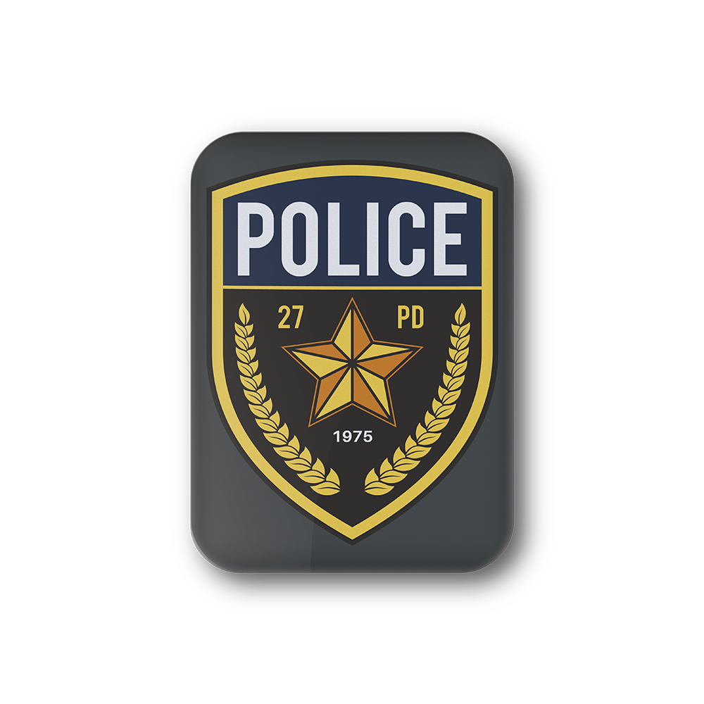 1975 Police Badge