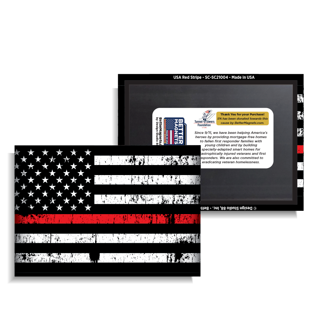 USA Red Stripe Flag