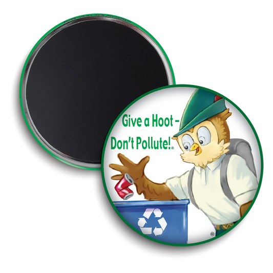 Woodsy Owl | Give A Hoot Ð Don't Pollute (Round)